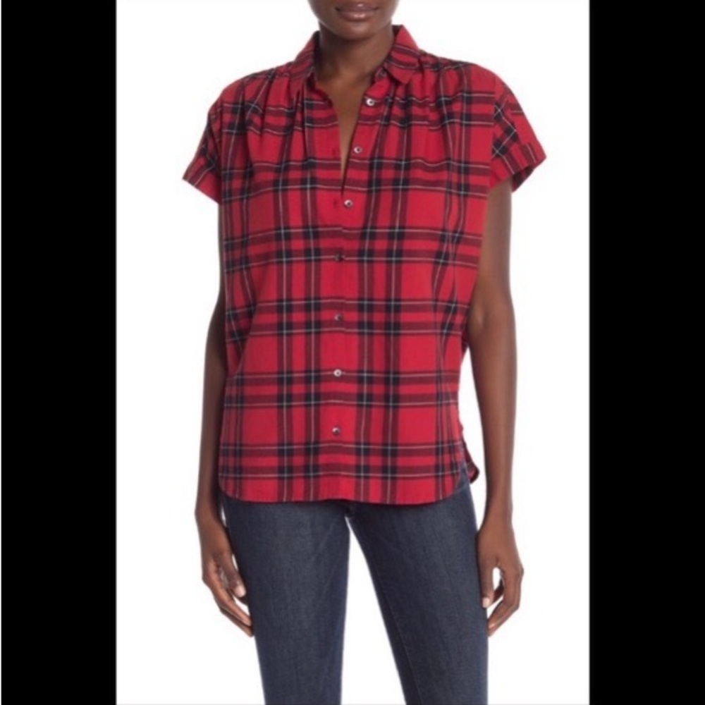 Madewell plaid shirt